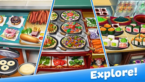 Gameplay screenshot 2 from Cooking Fever: Restaurant Game - Arcade game